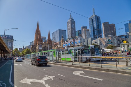 tramwaje w Melbourne zasilane energią Słoneczną
