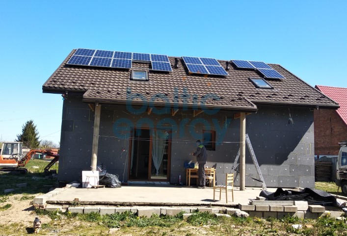 Instalacja fotowoltaiczna Rzepkowo k. SIanowa 4,8 kWp - Q-Cells Solar Edge